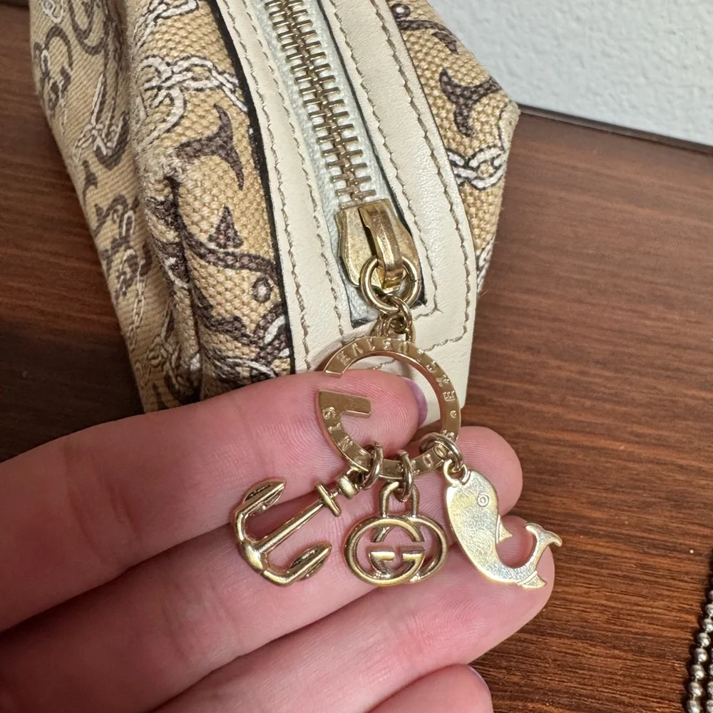 Gucci Anchor & Whale Cosmetic Pouch - Picture 3 of 11